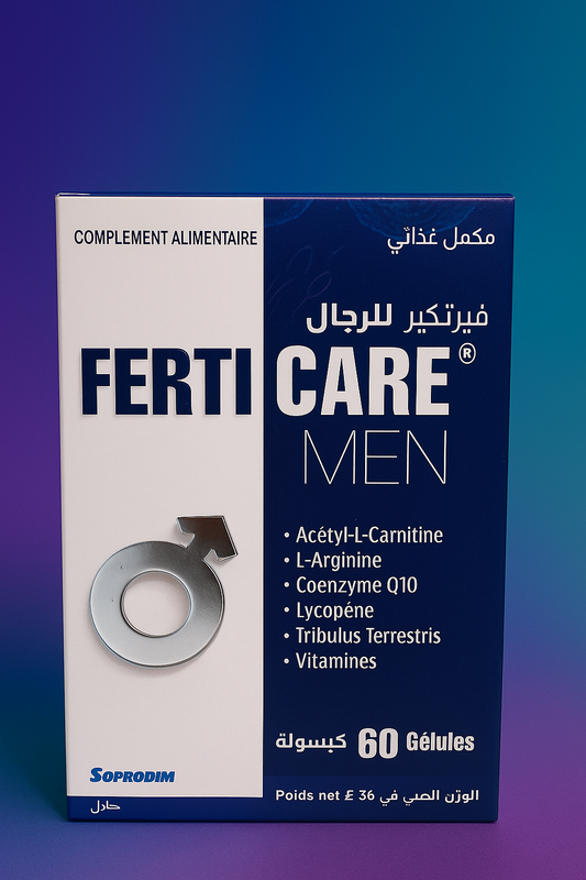 FertiCare Men – Complément Fertilité & Vitalité Masculine