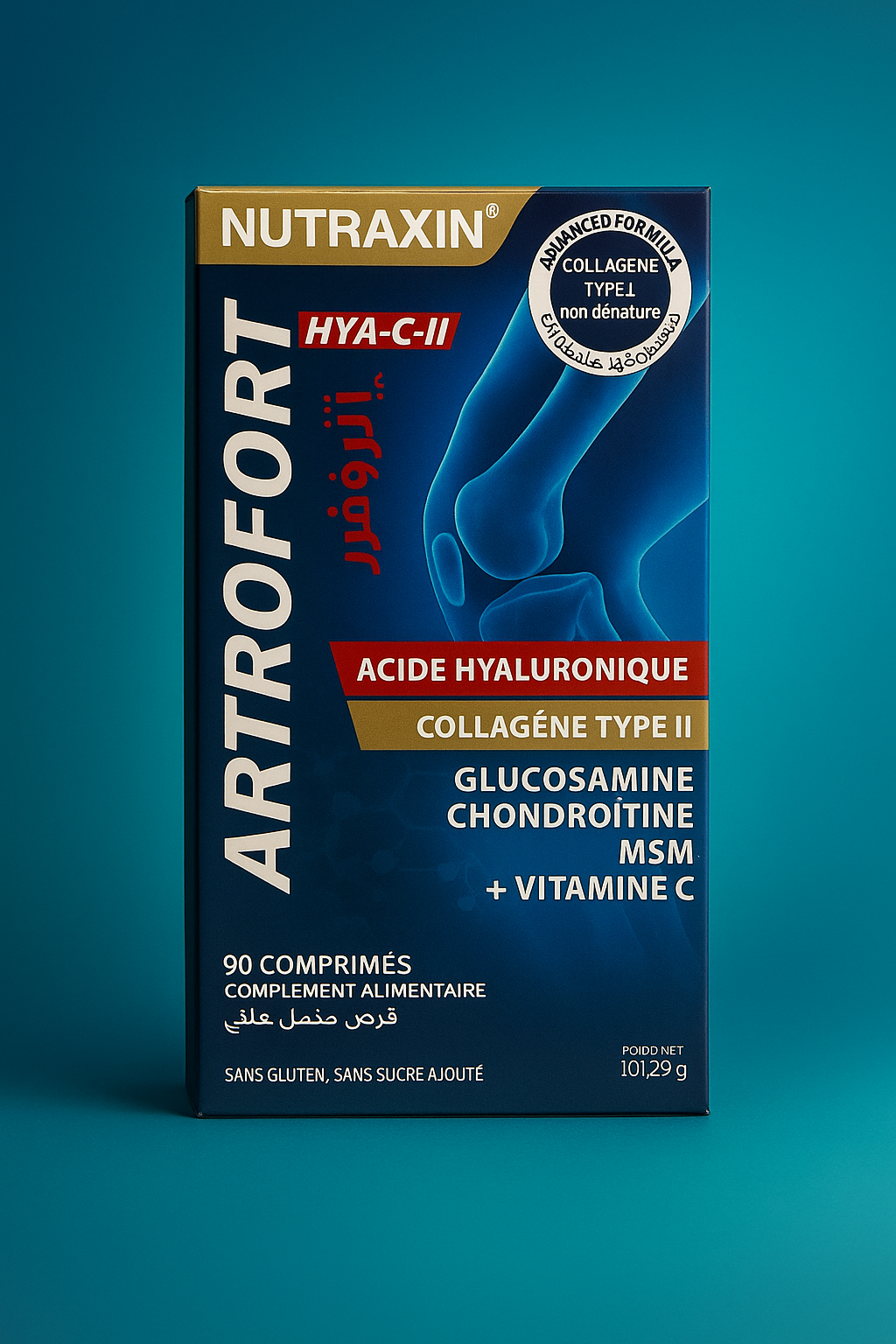 Artrofort HYA-C-II Nutraxin – Acide Hyaluronique & Collagène Type II