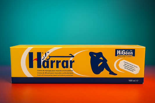 Harrar HiGeen – Crème de Massage Chauffante pour Muscles et Articulations