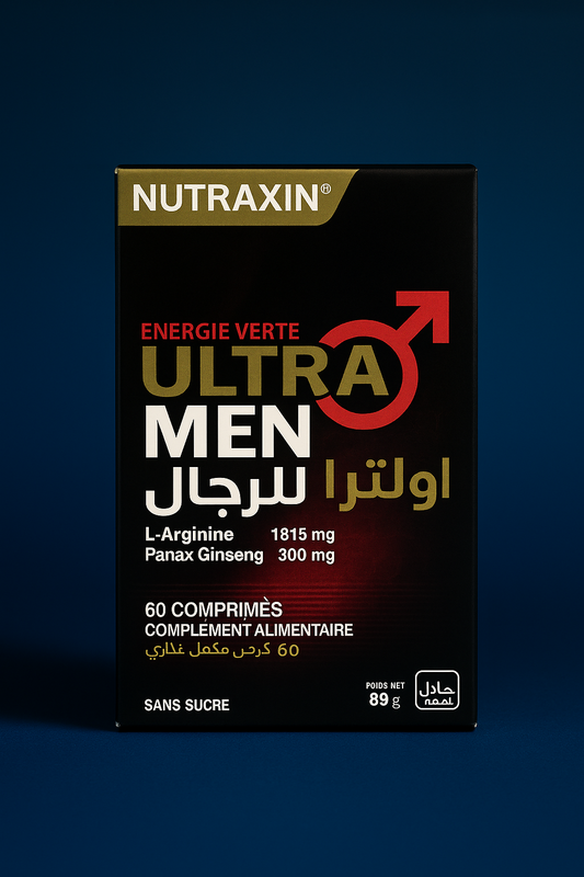 Nutraxin Ultra Men Énergie Verte-Booster Naturel de Désir